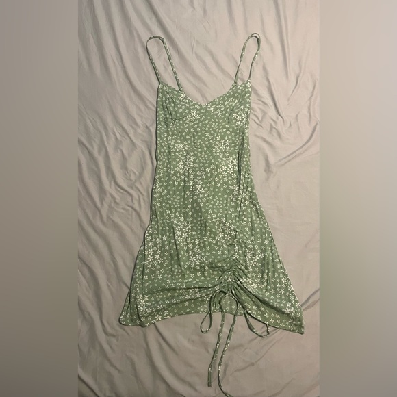 Adorable LA Hearts mini dress with adjustable straps and a crisscross back. - Picture 1 of 5